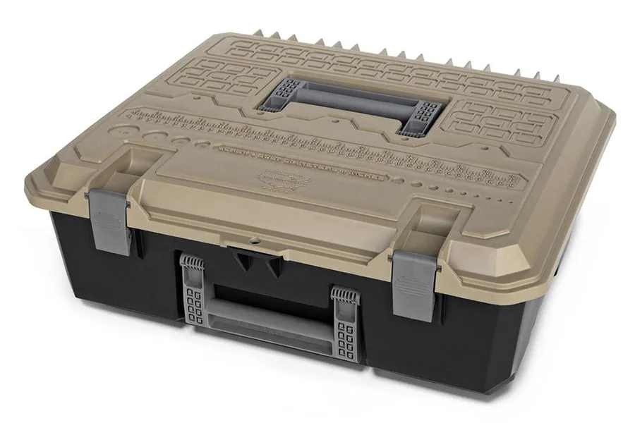 DECKED D-BOX mit Tragegriff, für grosse Schubladen, Desert Tan Lid