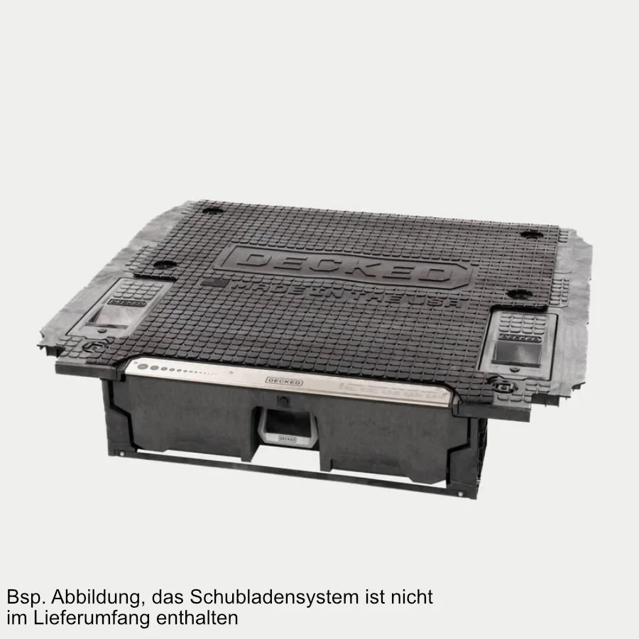 DECKED Truck Bed Battle Mat, Antirutschmatte für Long VY Midsize Systeme