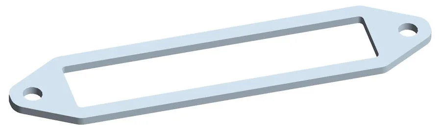 Adapter 6 mm für Aluseilfenster 10-7609 und 1-87914