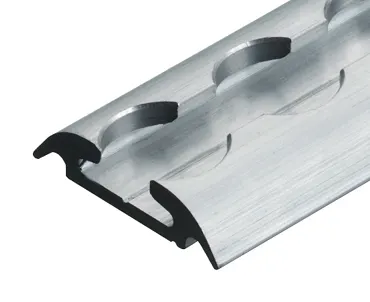 Aj-Airline Schiene, Aluminium, 1997 mm Light, Aufbau Halbrund,