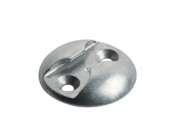 Aj-Airline, Zurrplatte, Aluminium, Für Single-Stud, Belastbarkeit 400 Dan