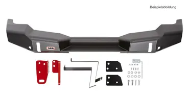 ARB Heckstossstange Jeep Wrangler JL, mit Parksensoren, schwarz strukturiert