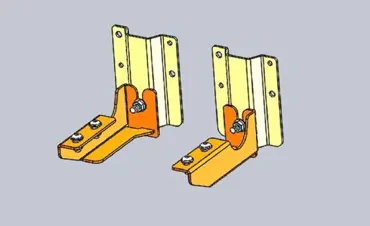 ARB Markisenhalter für ARB Dachträger, hinten