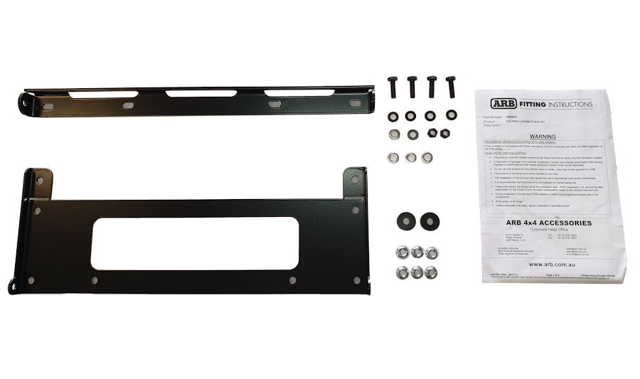 ARB Nummernschildhalter, klappbar