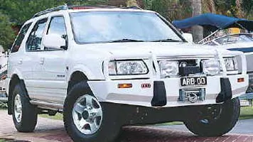 ARB Windenstossstange Opel Frontera B, #3448200, schwarz, ohne TÜV