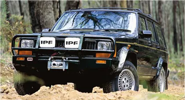 ARB Windenstossstange Cherokee XJ`97-, #3450080, o. TÜV, für M6000-XD9000,