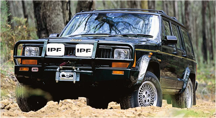 ARB Windenstossstange Cherokee XJ`97-, #3450080, o. TÜV, für M6000-XD9000,