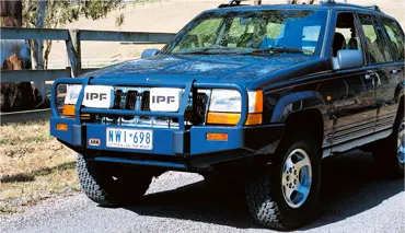 ARB Windenstossstange Grand Cherokee ZJ, o. TÜV, für M6000-XD9000, airbagtauglich