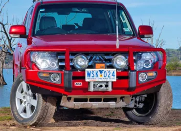 ARB Windenstossstange Mitsubishi Pajero V80, -12/`11, #3434170