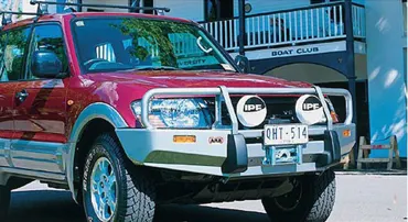 ARB Windenstossstange Mitsubishi Pajero, V60 -`02,#3434050, ohne TÜV