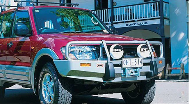 ARB Windenstossstange Mitsubishi Pajero, V60 -`02,#3434050, ohne TÜV