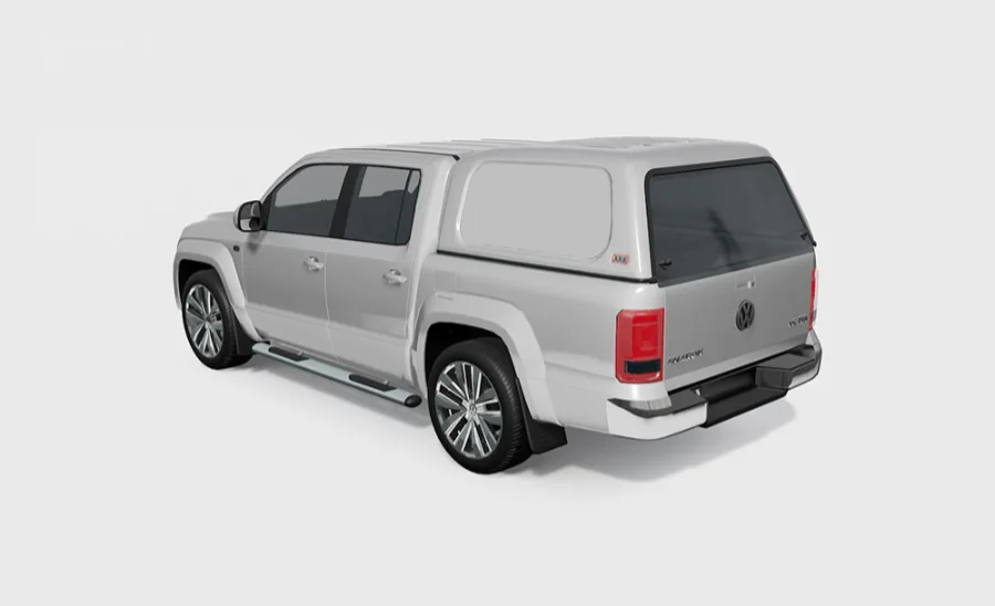 ARB Basic Hardtop für VW Amarok Doppelkabine flach, glatt, seitlich geschlossen