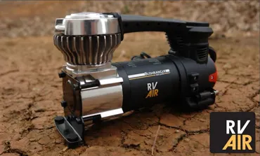Bushranger RV Air Kompressor 12V mit Batterieklemmen. 28 LPM bei 4 Bar