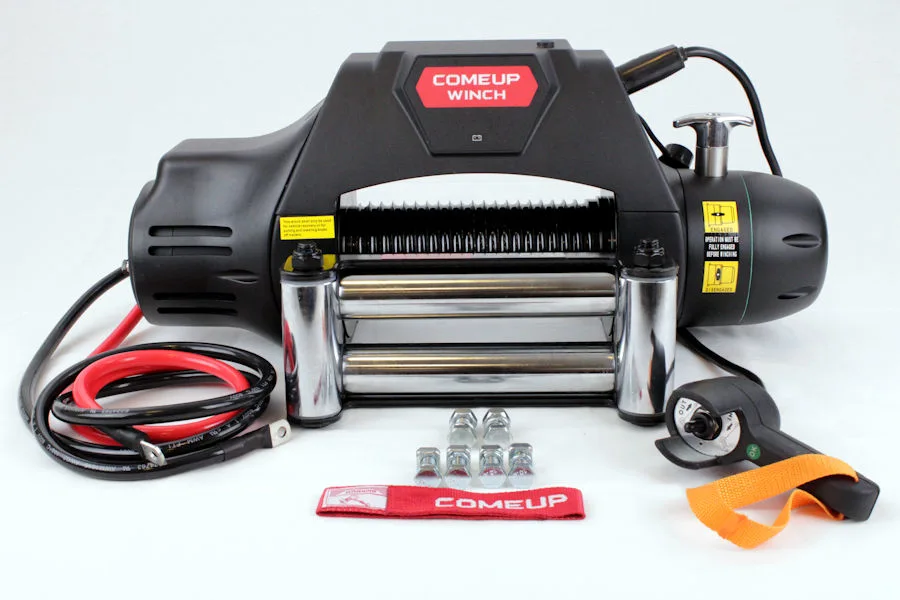 Comeup Seilwinde Seal Gen2 9.5I 24V. Überlastsicherung + Gerillte Tro mmel