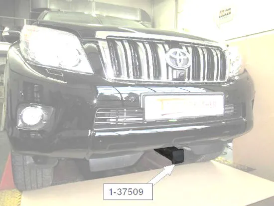 Frontaufnahme Toyota Land Cruiser J12, J15 – `18, inkl. Abdeckung