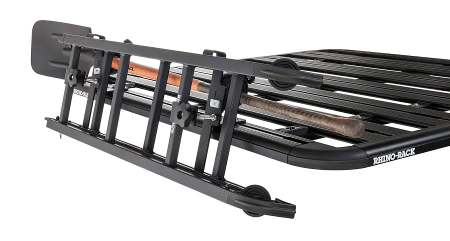 Halter für faltbare Leiter (RAFL) seitlich an Pioneer Dachträger