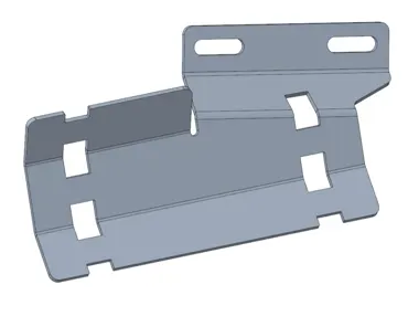 Halter Luftkessel 4L Mercedes Sprinter 907, für Luftkessel 2-171507
