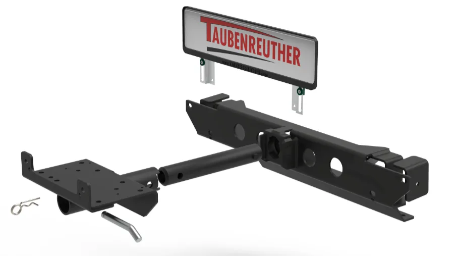 Hidden Multi-Mount Isuzu D-Max ab 2021, inkl. Seilwindenträger