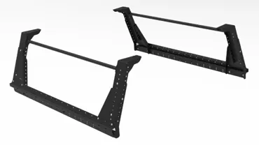 Muli-Rack Basisversion hoch DoubleCab, ohne Dachträger, inkl. Schraubensatz