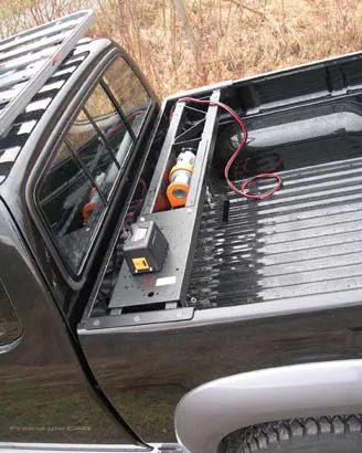 Powermate III mit Seilwinde WARN 2000, für Lasten – max. 500 kg