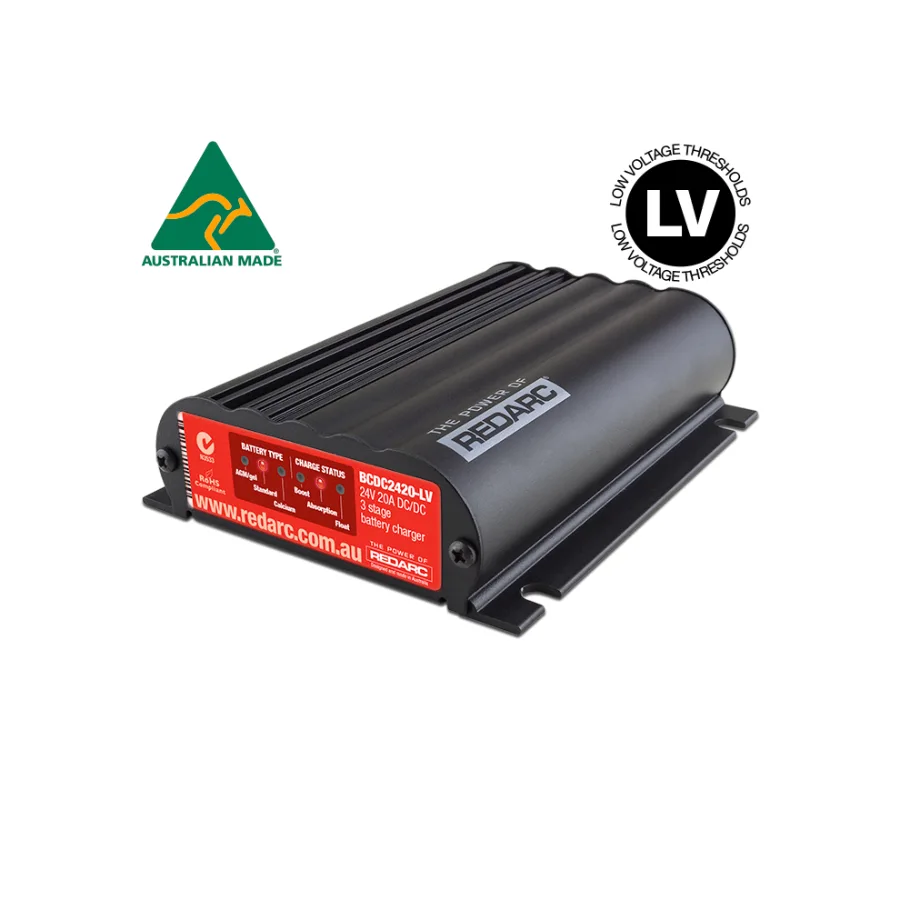 REDARC BCDC2420 24V 20A InVehicle DC Batterieladegerät