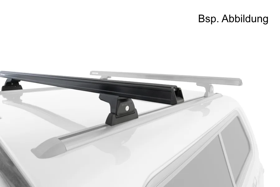 Rhino Rack HD Querträger 1375 mm, schwarz (1 Stk) inkl. RLT600H f. RSI Hardtop