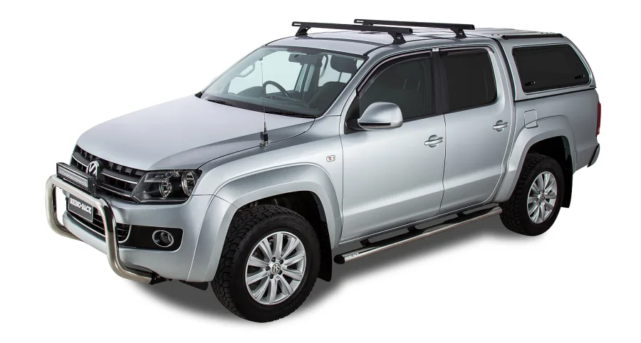 Rhino Rack HD Querträger 1375 mm, (2) VW Amarok – `23, inkl. RCP24 + RCH4