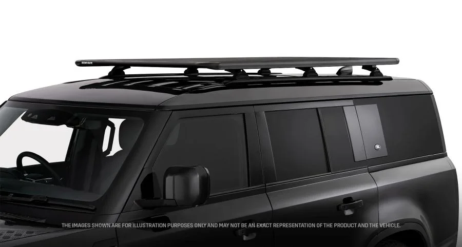 Rhino Rack Pioneer 6 Plattform 2100 x 1240 LR Defender 130 L663 mit Reling ab `20