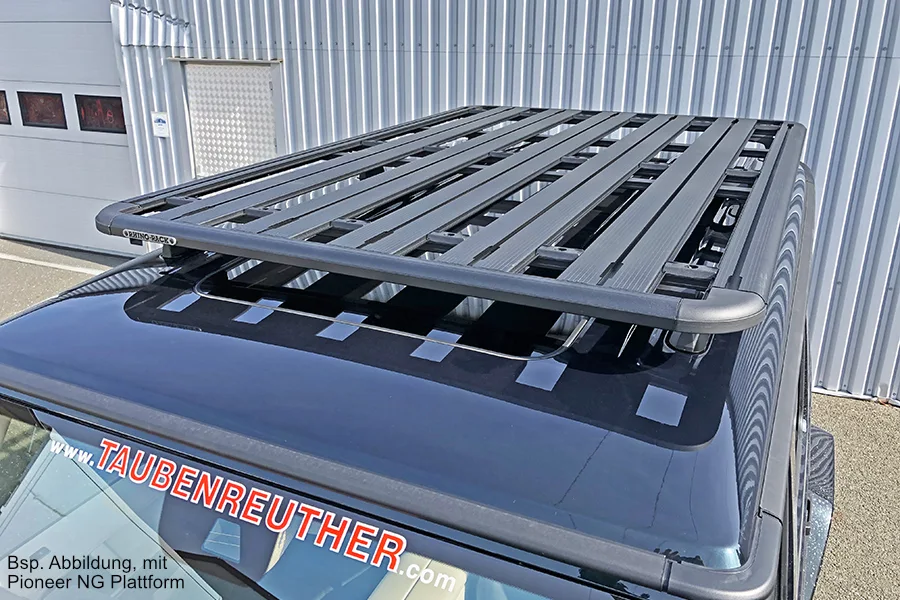 Rhino Rack Pioneer 6 Plattform 2100 x 1430 Mercedes G 463A ab `19, inkl. Fusskit