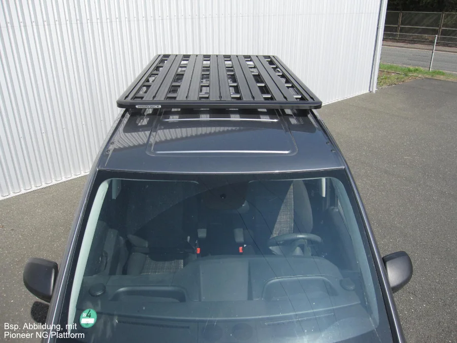 Rhino Rack Pioneer 6 Plattform 2100 x 1430 Mercedes Vito kurz (4895 mm,), mit RLT600