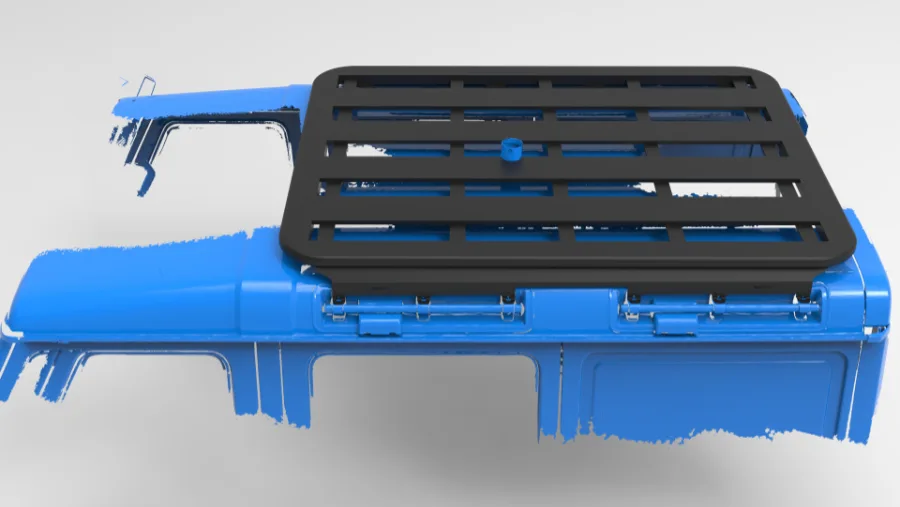 Rhino Rack Pioneer 6 Plattform Ineos Grenadier 1800 x 1430 mm, inkl Backbone