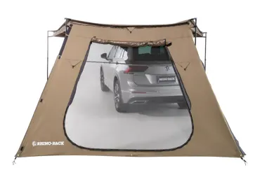 Rhino Rack Seitenteil (1) für Batwing Compact Markise, mit grosser Öffnung