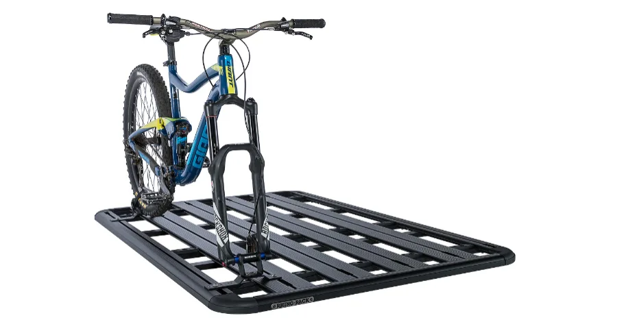 Rhino Rack Thru Axle Fahrradträger für Pioneer Plattformen mit Zwifloc