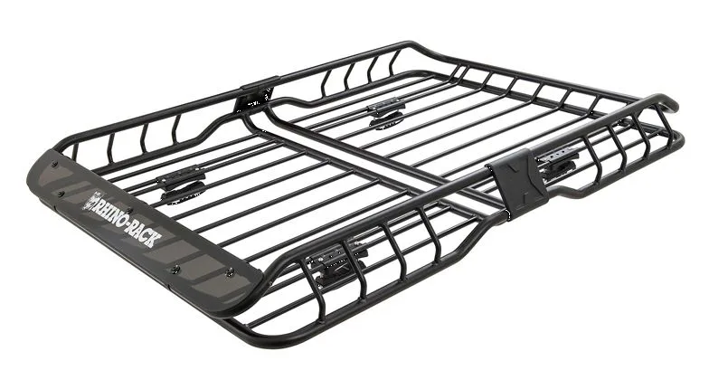 Rhino Rack Xtray Stahl-Gepäckkorb ''L'' mit Gitter, schwarz
