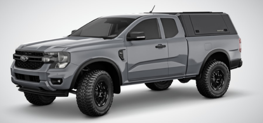 RSI EVO Commerical Ford Ranger ab 23, XtraCab, mattschwarz