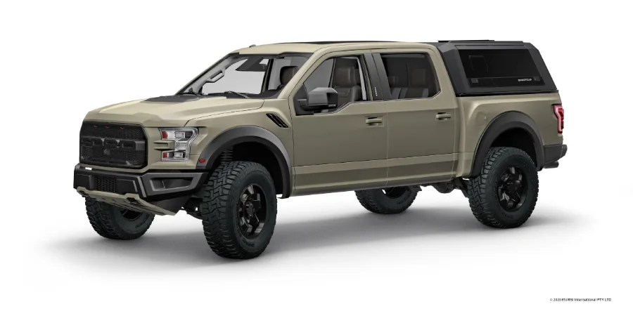 RSI EVO Sport Ford F-150 Bj. 15 – Bj. 20 short bed, Doppelkabine, mattschwarz