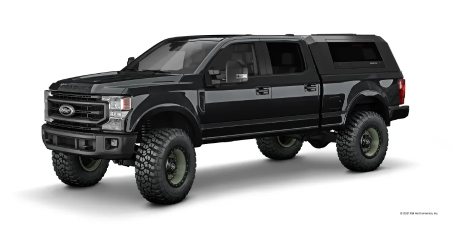 RSI EVO Sport Ford F250/F350, Super Duty Bj. 17-Bj. 22, 6,8Bj. , mattschwarz