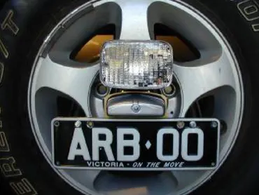 Rückfahrscheinwerfer-Kit für 2 Reserveradträger