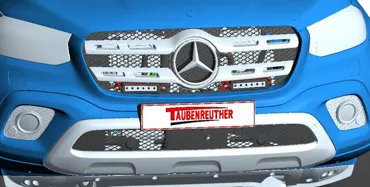 Scheinwerfer Set Mecedes X 250D Inkl. 2 Stk OSRAM SX 180-Sp