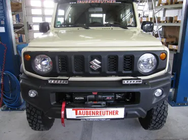 Scheinwerfer Set Suzuki Jimny GJab 18 inkl. OSRAM 2 Stk SX 180-SP