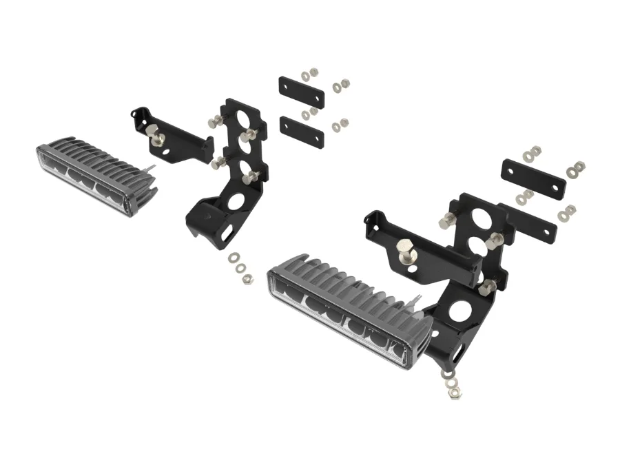 Scheinwerferhalter Suzuki Jimny FJ– 2018 inkl. 2 Stk OSRAM SX 180-SP