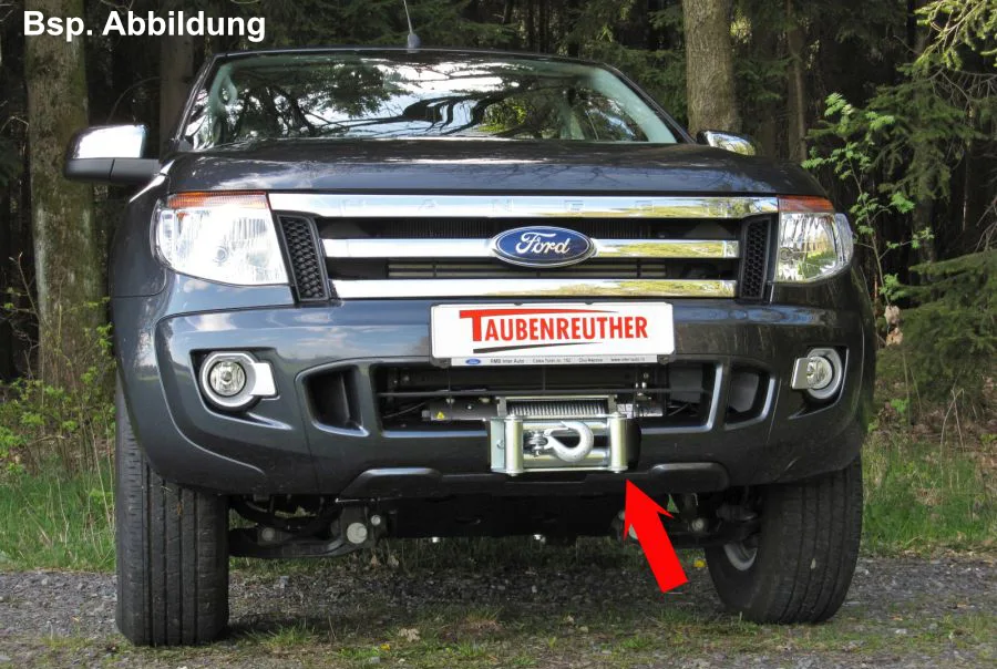 Seilwinden Set Ford Ranger 12-19 inkl. V8500