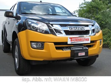 Seilwinden Set Isuzu D-Max ab 06/12-17 mit WARN M8000