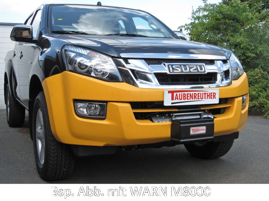 Seilwinden Set Isuzu D-Max ab 06/12-17 mit WARN XDoppelkabine