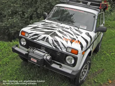 Seilwinden Set Lada Niva (Taiga) inkl. WARN VR EVO 8s