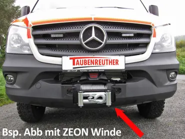 Seilwinden Set Mercedes Sprinter 06-18 + VW Crafter ->12/16 inkl.WARN XDoppelkabine