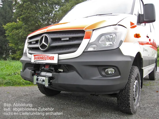 Seilwinden Set Mercedes Sprinter 06-18 + VW Crafter ->12/16 inkl. WARN VR EVO 10S