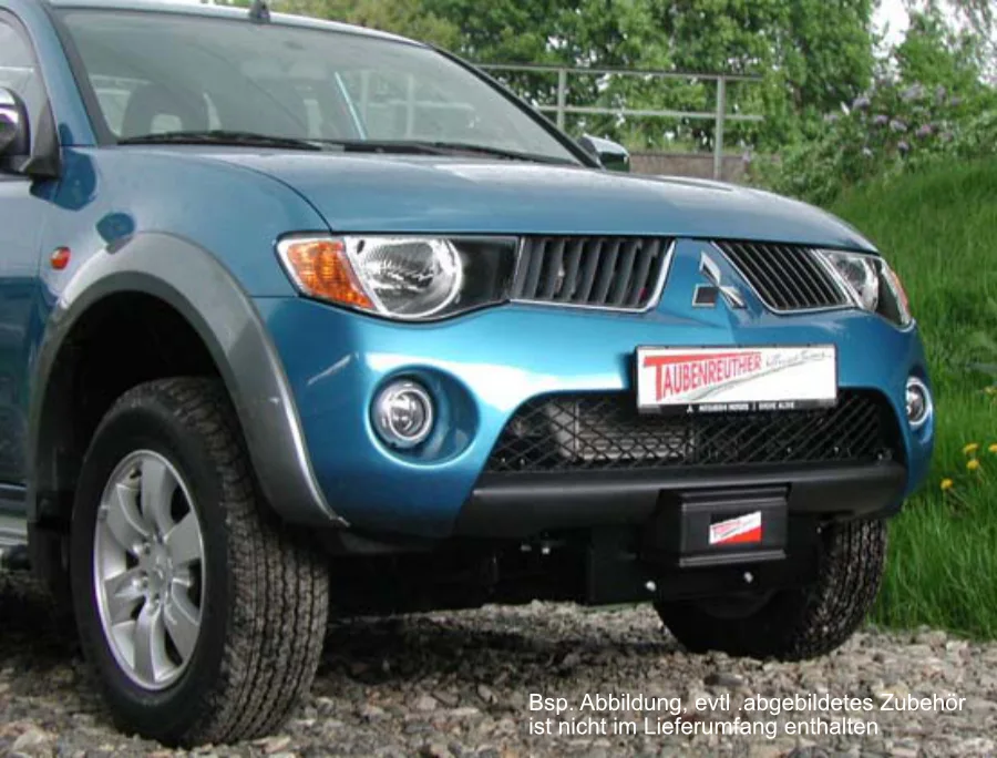 Seilwinden Set Mitsubishi L200 ab 03/06-15 inkl. WARN VR EVO 8s
