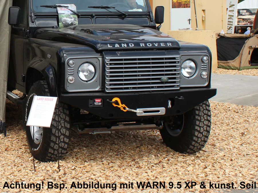 Seilwinden Set Rover Defender neue Ausführung mit WARN M8000