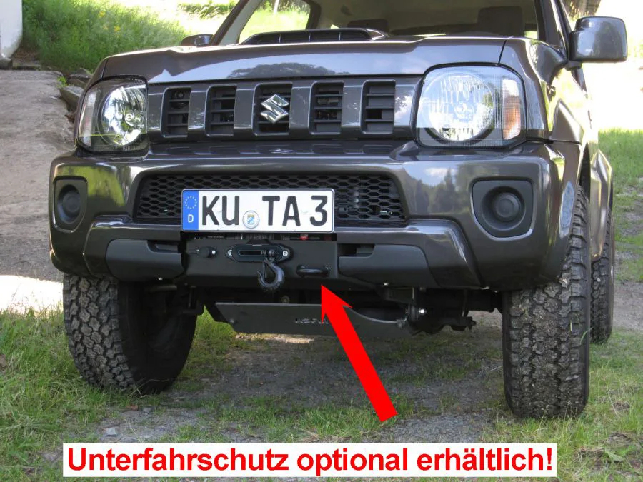 Seilwinden Set Suzuki Jimny Benziner – 2018, inkl. WARN VRX 45-S